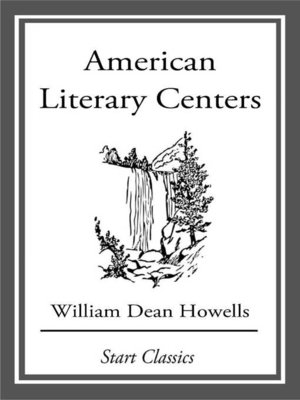 cover image of American Literary Centers
